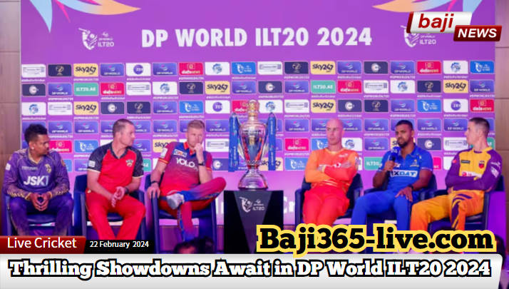 Thrilling Showdowns Await in DP World ILT20 2024 - Squads Revealed