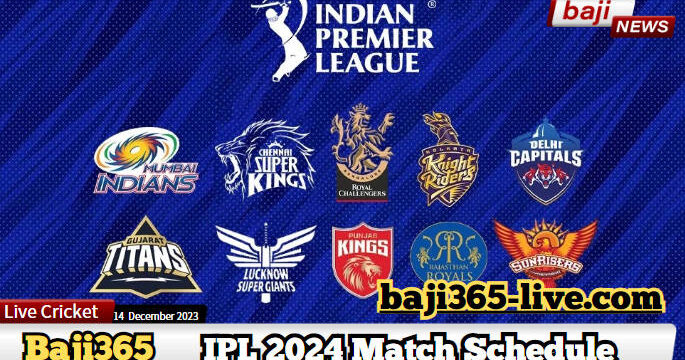 Countdown to Cricket Glory: Unveiling the Thrilling IPL 2024 Match Schedule