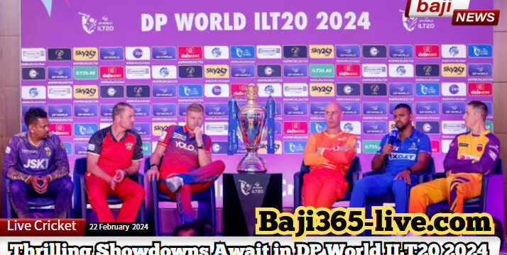 Thrilling Showdowns Await in DP World ILT20 2024 – Squads Revealed